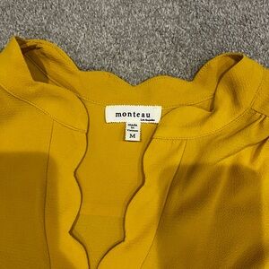 Monteau Golden Yellow Top